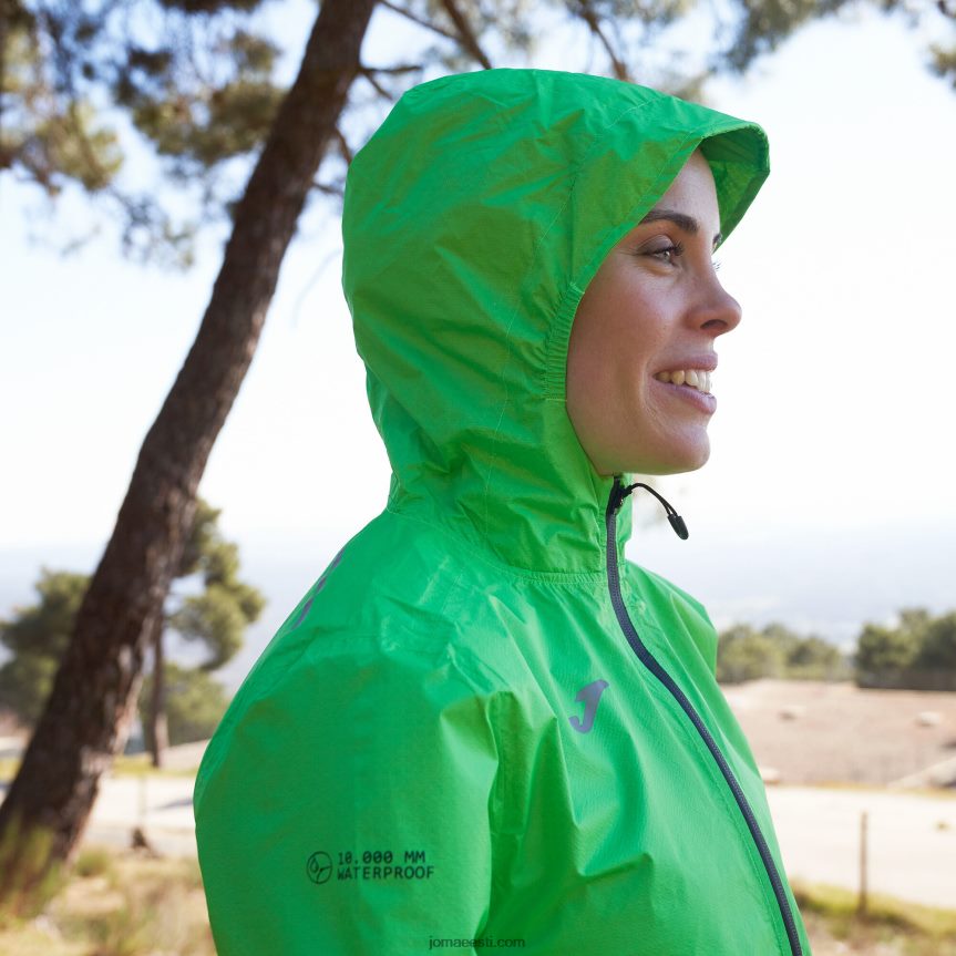 naised vihmajope r-trail loodus DJNBH1914 fluorestseeruv roheline Joma