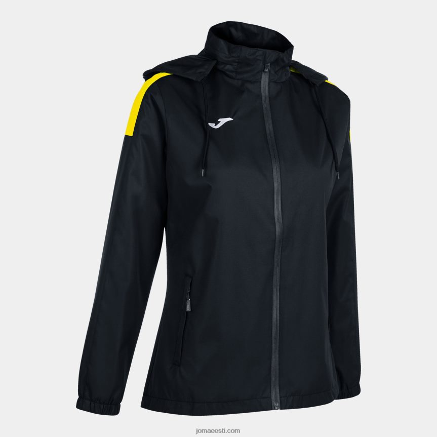 naised vihmajope trivor DJNBH1701 must kollane Joma