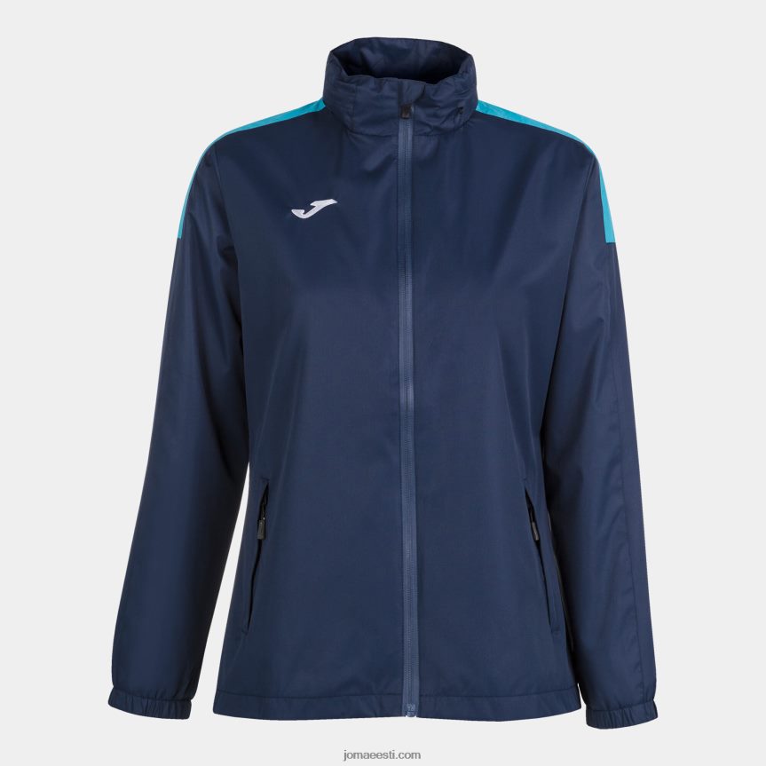 naised vihmajope trivor DJNBH3896 tumesinine fluorestseeruv türkiissinine Joma