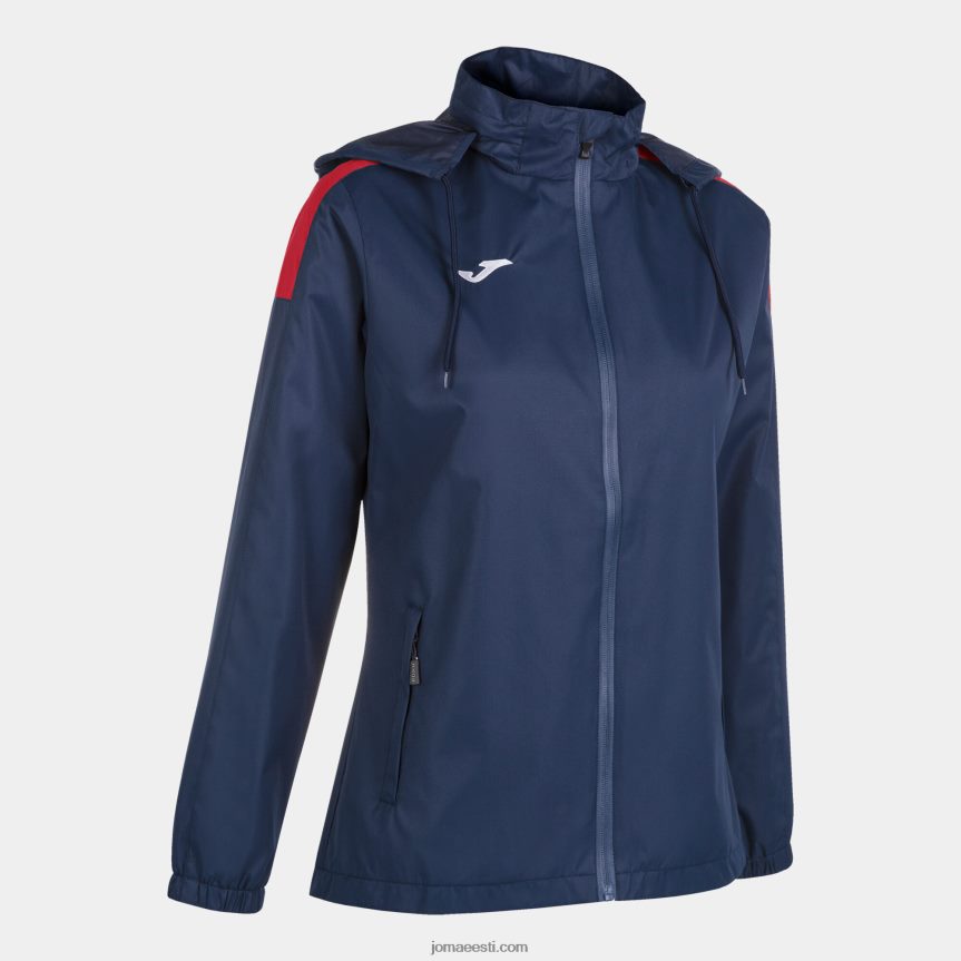 naised vihmajope trivor DJNBH4006 tumesinine punane Joma
