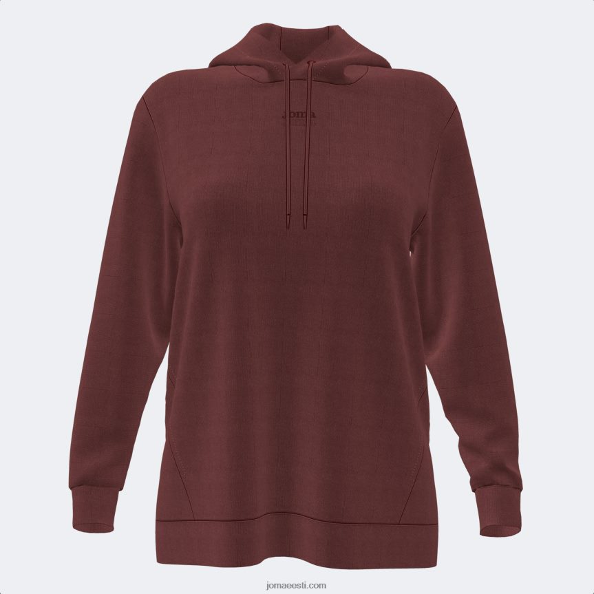 naised kapuutsiga kampsun daphne DJNBH1970 Burgundia Joma