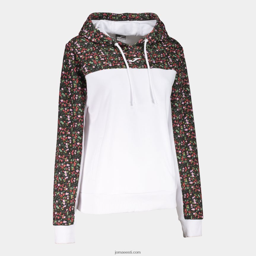 naised kapuutsiga kampsun daphne DJNBH2040 valge roosa khaki Joma