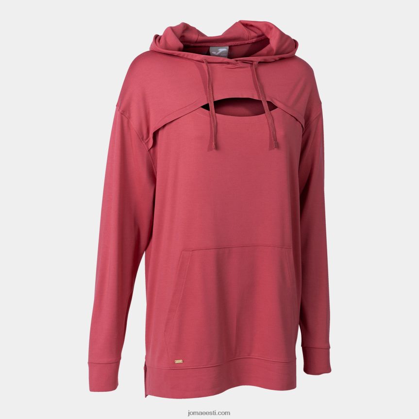 naised kapuutsiga kampsun hinge DJNBH1992 punane Joma