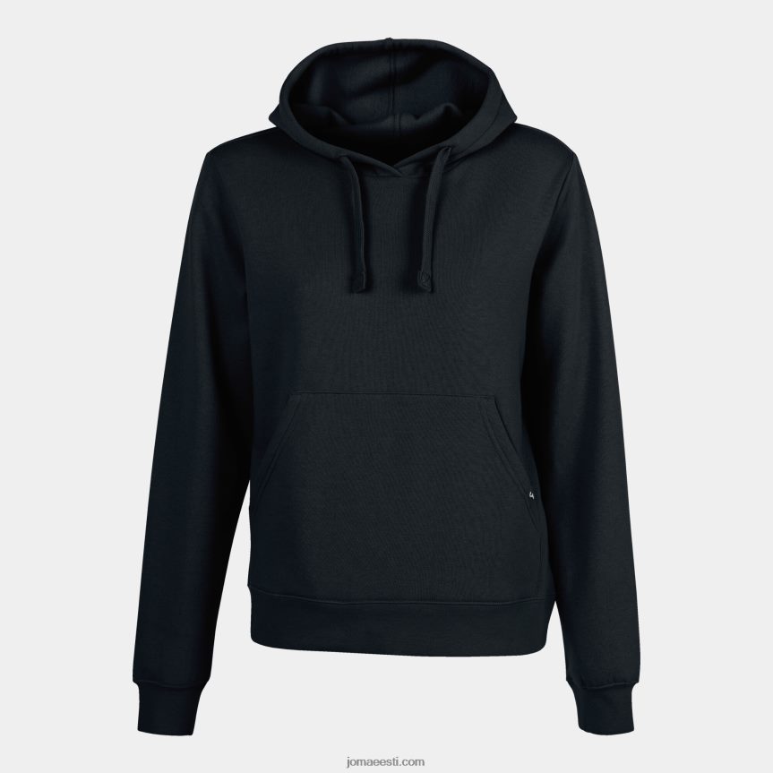 naised kapuutsiga kampsun montana DJNBH2483 must Joma