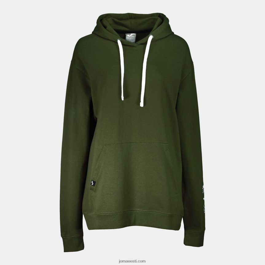 naised kapuutsiga kampsun urban street DJNBH2107 khaki Joma