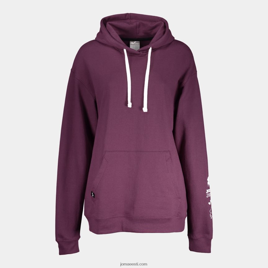 naised kapuutsiga kampsun urban street DJNBH2401 Burgundia Joma
