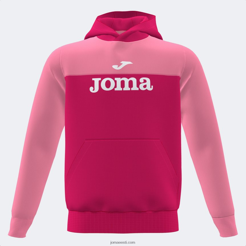 naised kapuutsiga kampsunite park DJNBH2066 fuksia Joma