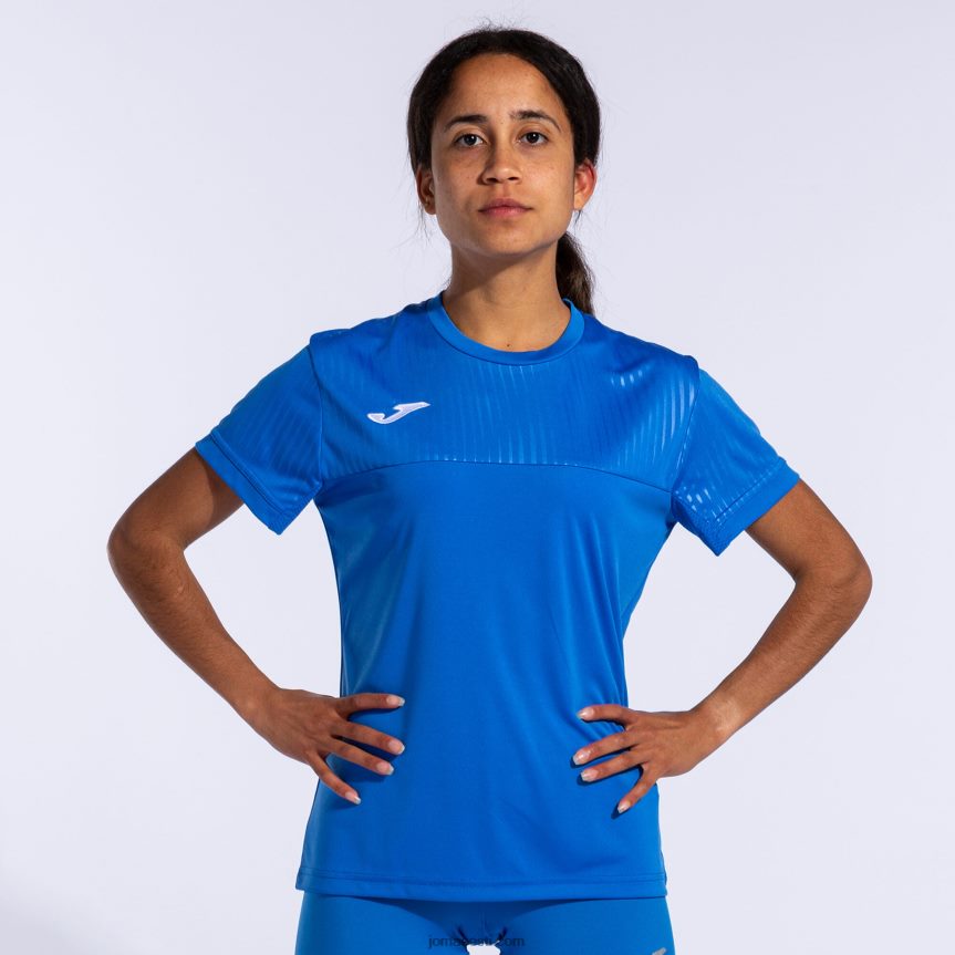 naised lühikeste varrukatega särk montreal DJNBH2304 sügavsinine Joma