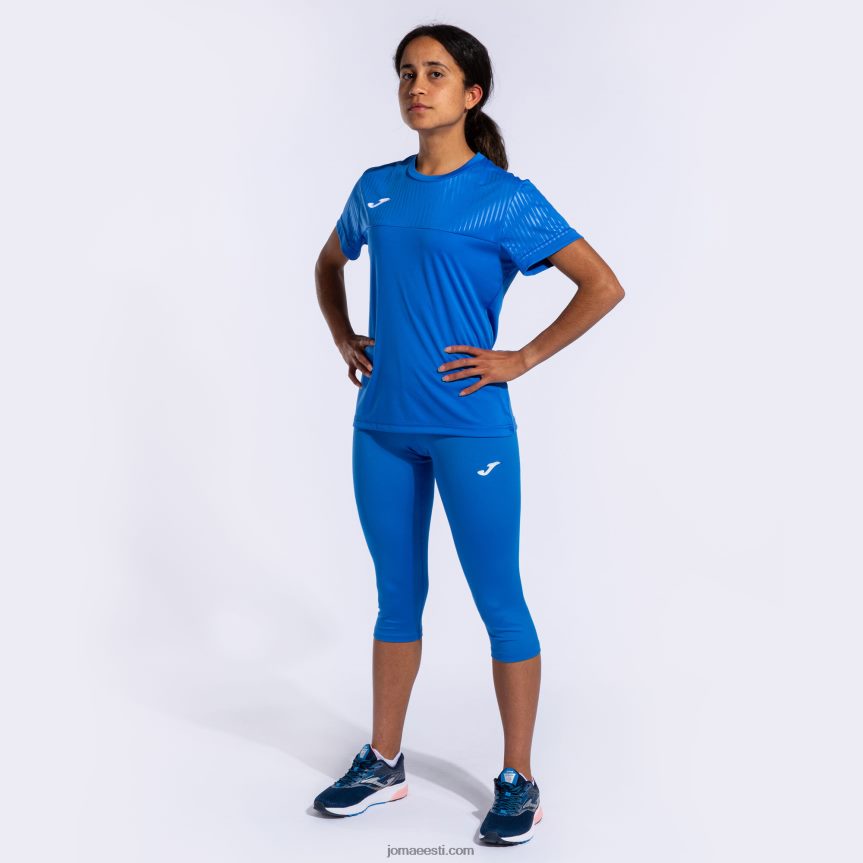 naised lühikeste varrukatega särk montreal DJNBH2304 sügavsinine Joma