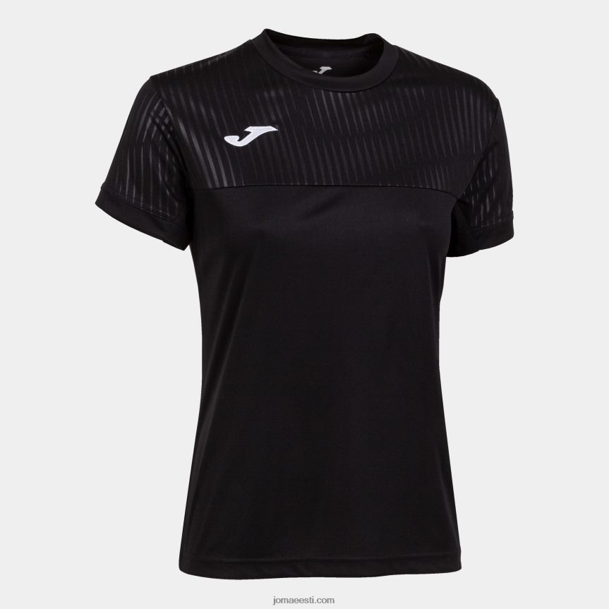 naised lühikeste varrukatega särk montreal DJNBH2440 must Joma