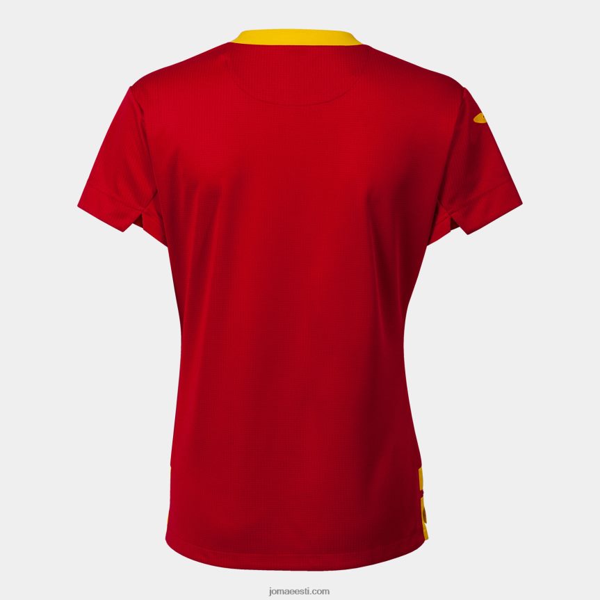 naised särk lühikeste varrukatega 1. vorm hispaania futsali valik DJNBH3974 punane Joma