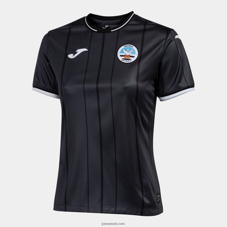 naised särk lühikeste varrukatega 3. vorm swansea 22/23 DJNBH3914 tumehall Joma