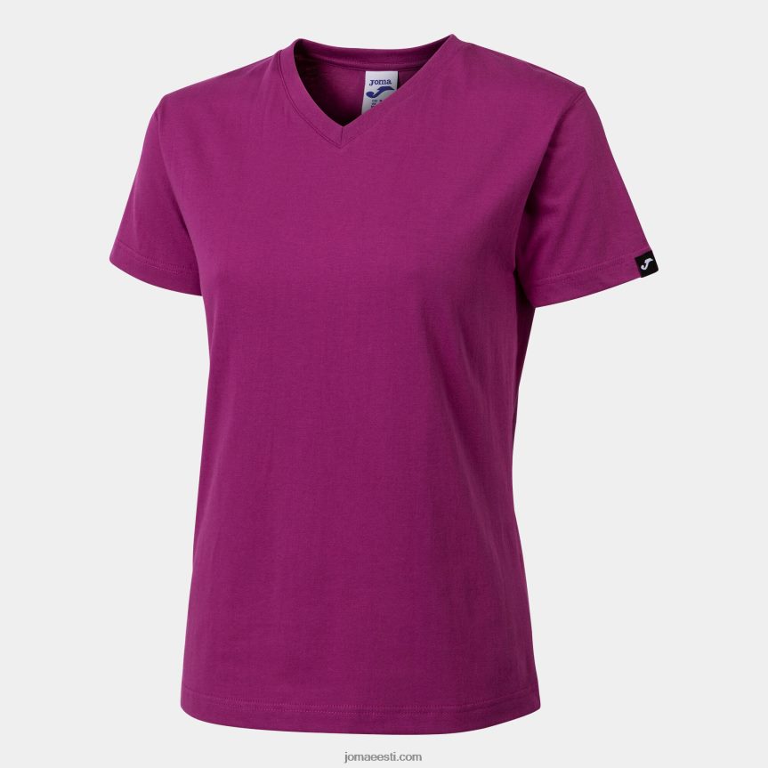 naised särk lühikeste varrukatega DJNBH3975 fuksia Joma