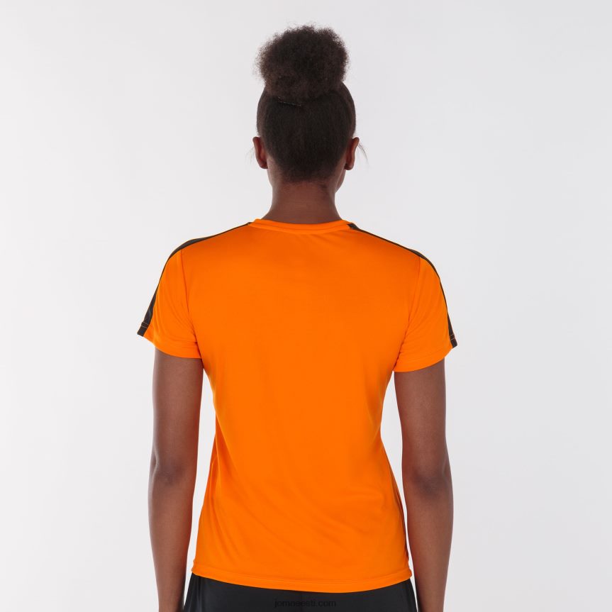 naised särk lühikeste varrukatega akadeemia iii DJNBH1887 oranž must Joma