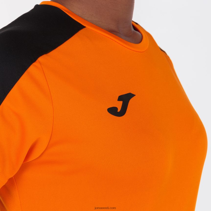 naised särk lühikeste varrukatega akadeemia iii DJNBH1887 oranž must Joma