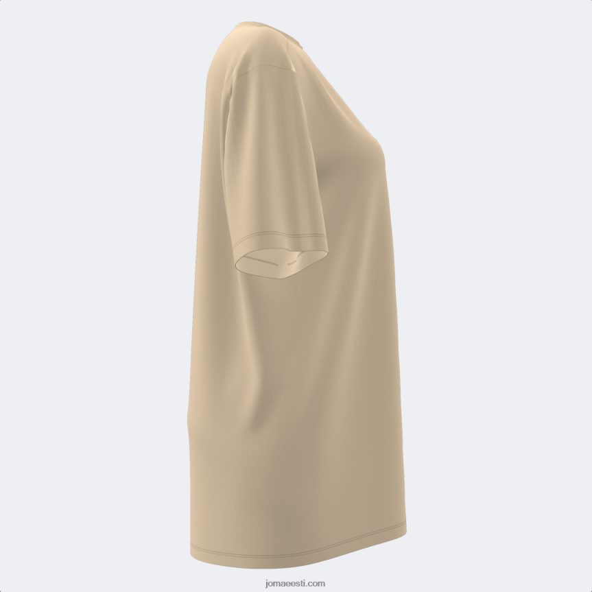 naised särk lühikeste varrukatega daphne DJNBH2507 beež Joma