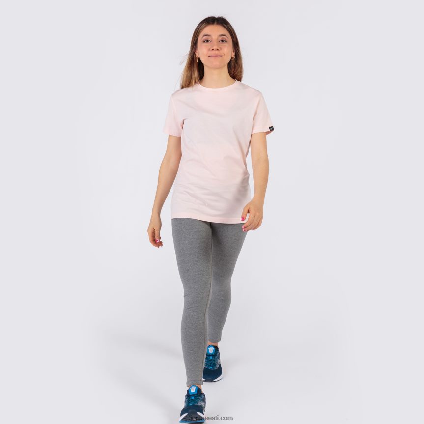 naised särk lühikeste varrukatega desert DJNBH1673 heleroosa Joma