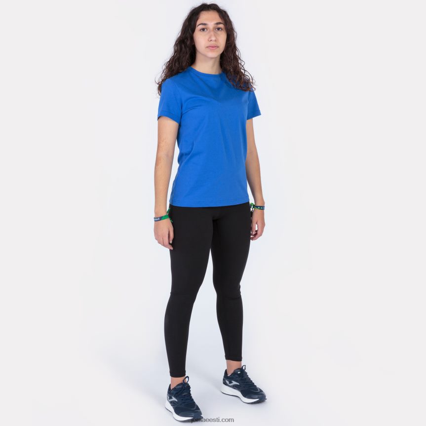 naised särk lühikeste varrukatega desert DJNBH1836 sügavsinine Joma