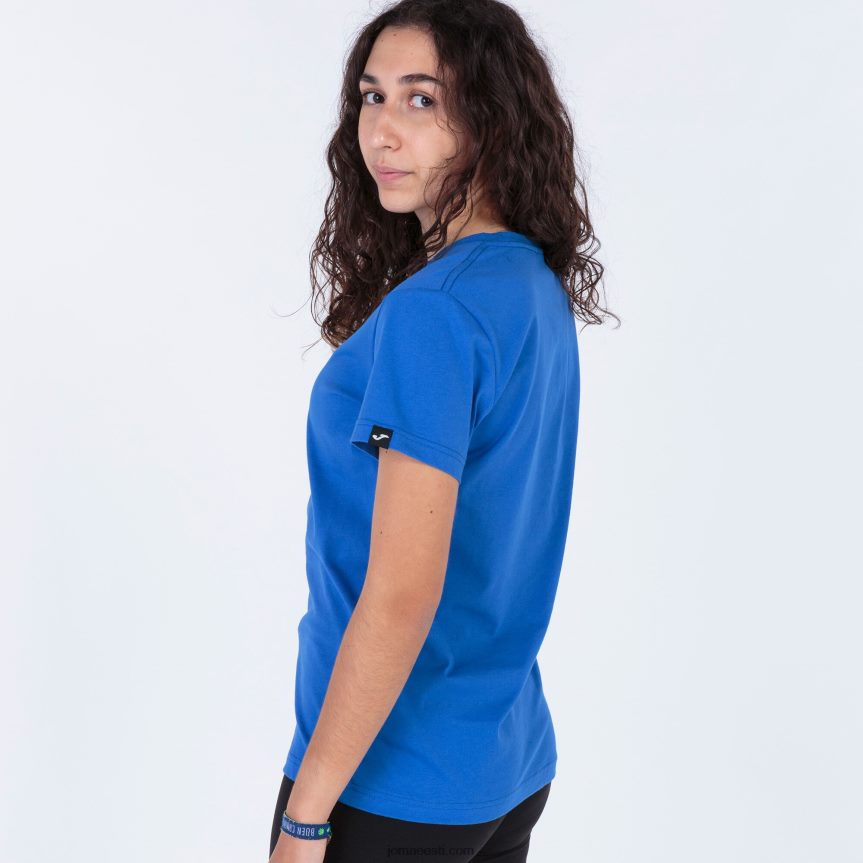 naised särk lühikeste varrukatega desert DJNBH1836 sügavsinine Joma