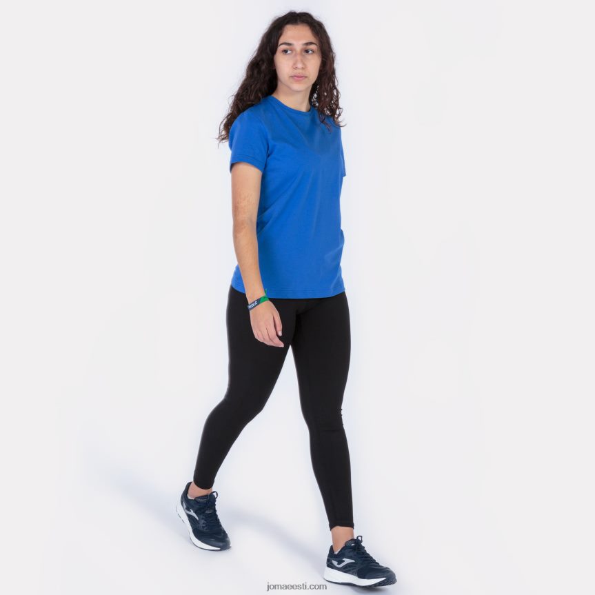 naised särk lühikeste varrukatega desert DJNBH1836 sügavsinine Joma