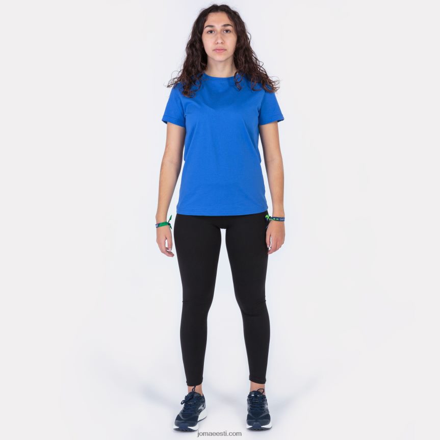 naised särk lühikeste varrukatega desert DJNBH1836 sügavsinine Joma