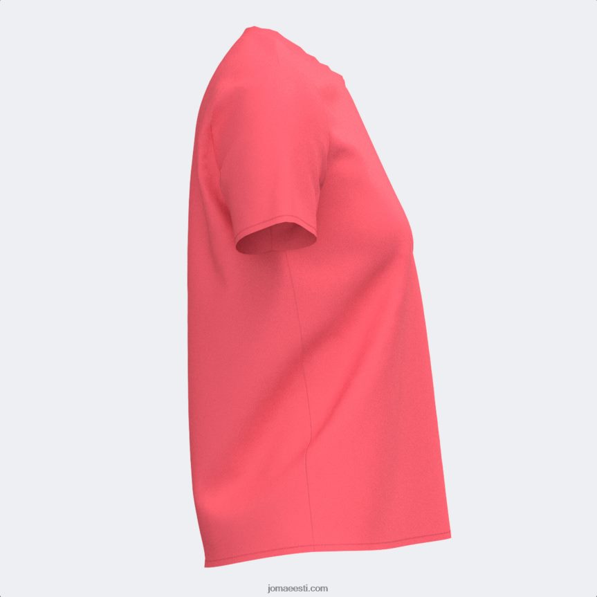 naised särk lühikeste varrukatega desert DJNBH1837 roosa Joma