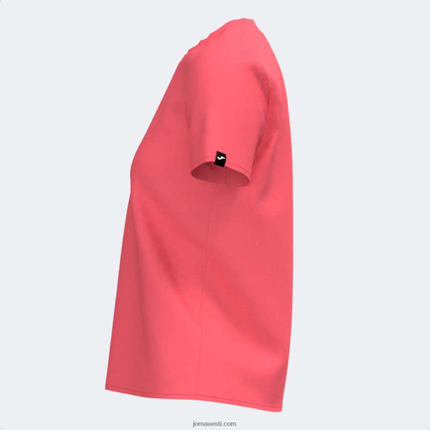 naised särk lühikeste varrukatega desert DJNBH1837 roosa Joma