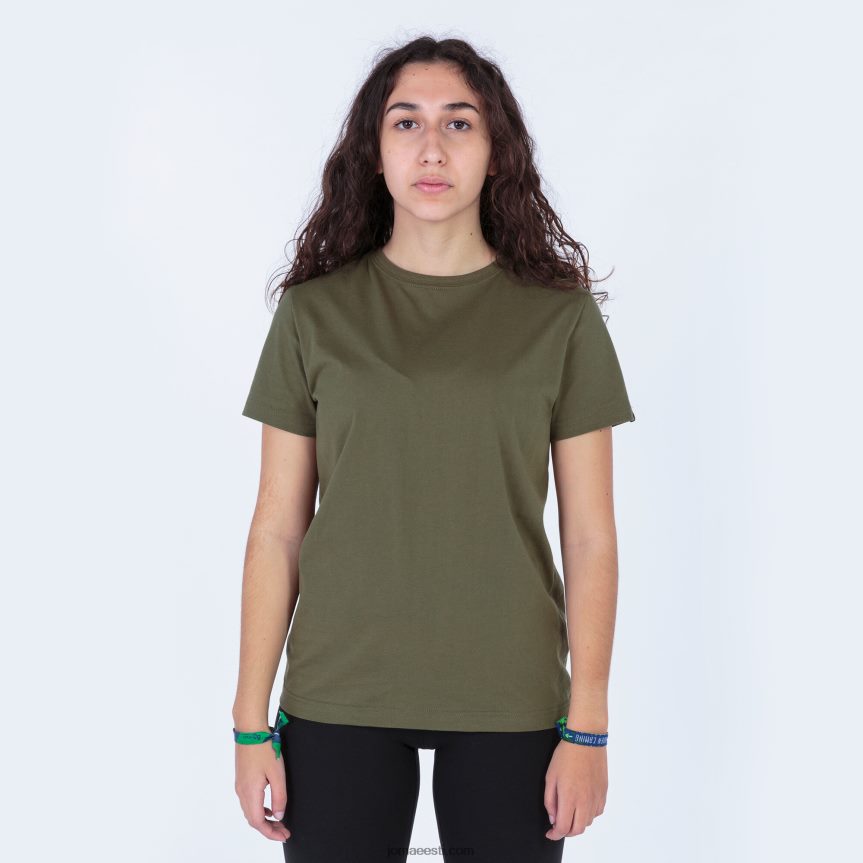 naised särk lühikeste varrukatega desert DJNBH1871 khaki Joma