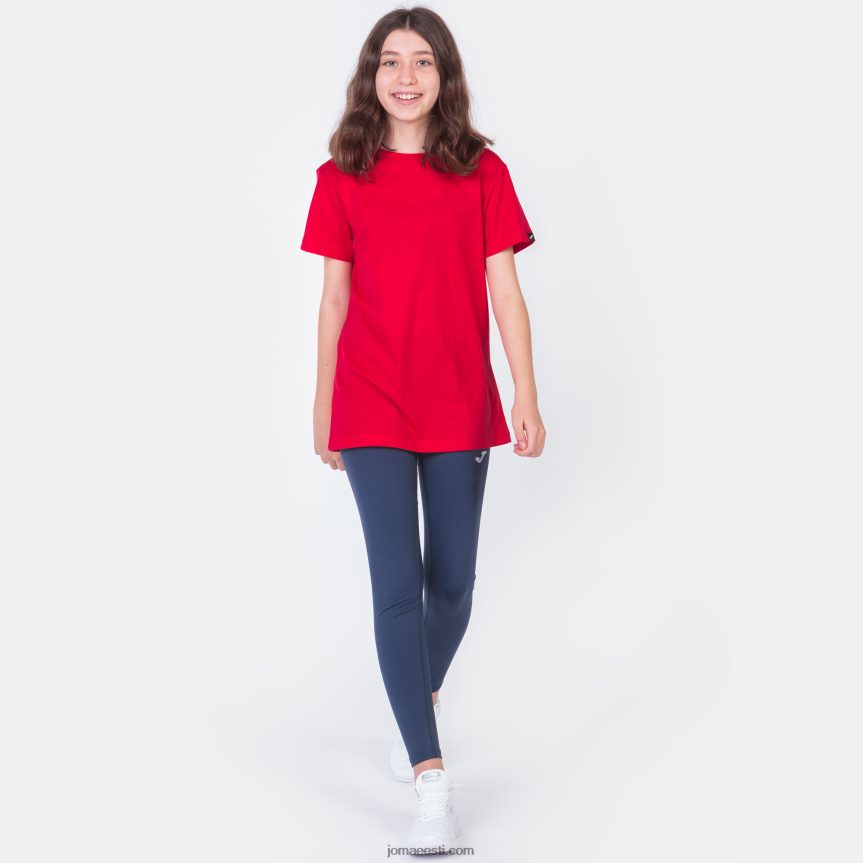 naised särk lühikeste varrukatega desert DJNBH3846 punane Joma