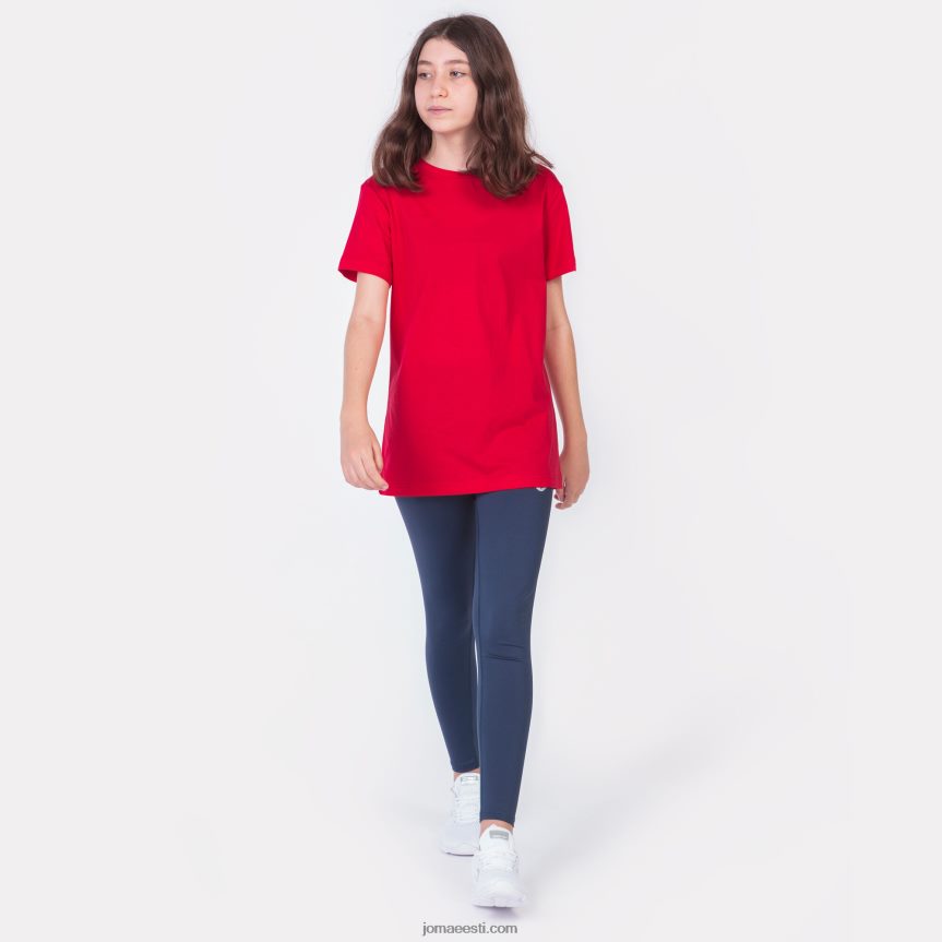 naised särk lühikeste varrukatega desert DJNBH3846 punane Joma