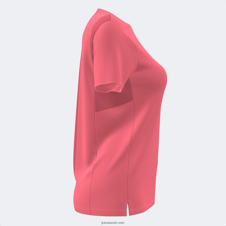 naised särk lühikeste varrukatega explorer DJNBH1652 korallid Joma