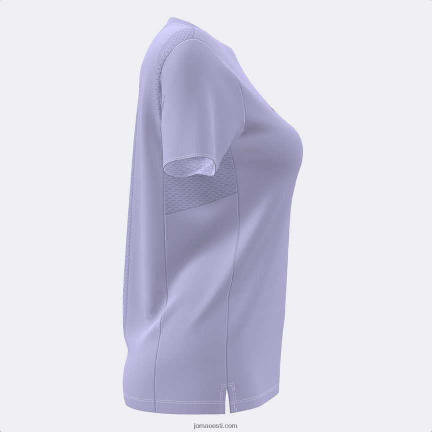 naised särk lühikeste varrukatega explorer DJNBH2420 lilla Joma