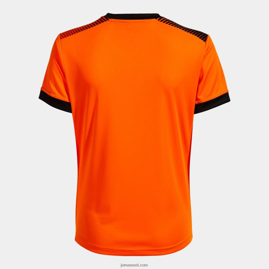 naised särk lühikeste varrukatega öko supernova DJNBH2171 oranž must Joma