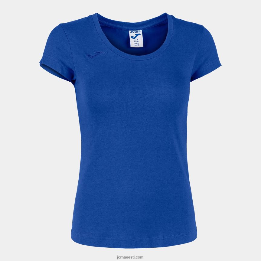 naised särk lühikeste varrukatega verona DJNBH3996 sügavsinine Joma