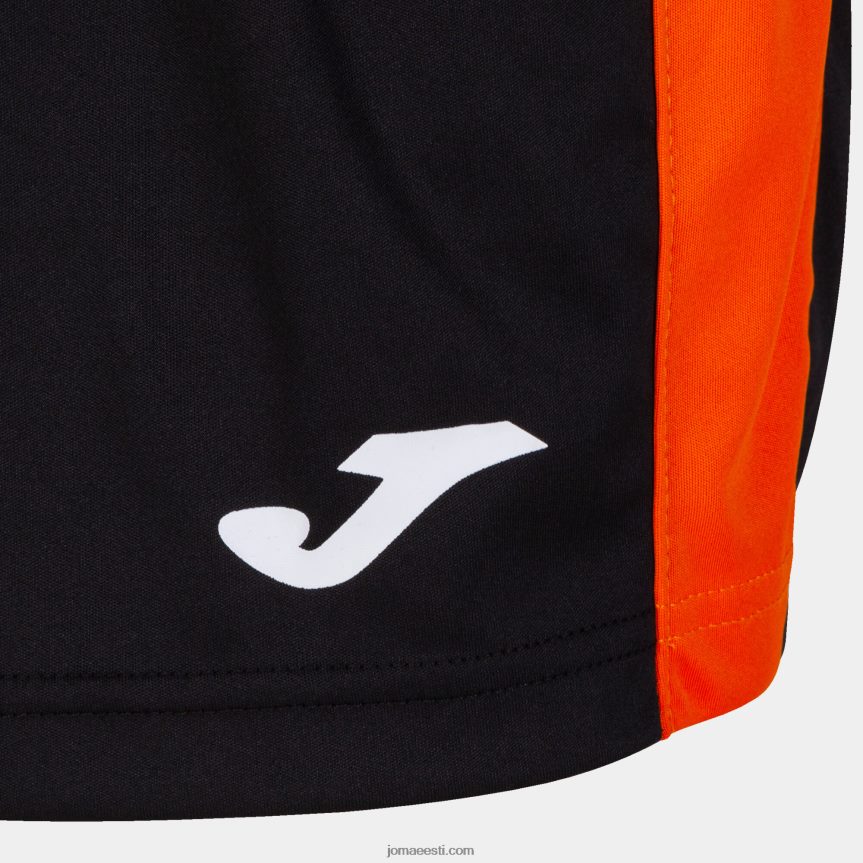 naised lühikesed püksid maxi DJNBH3817 must oranž Joma