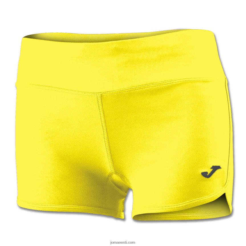 naised lühikesed püksid stella ii DJNBH4019 kollane Joma