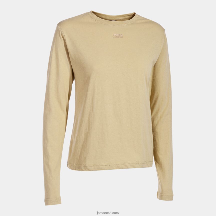naised pikkade varrukatega särk daphne DJNBH1947 beež Joma