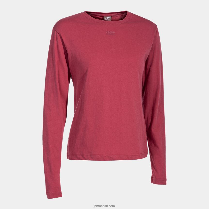 naised pikkade varrukatega särk daphne DJNBH2038 roosa Joma