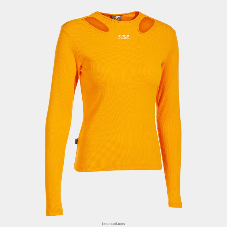 naised pikkade varrukatega särk daphne DJNBH2048 oranž Joma