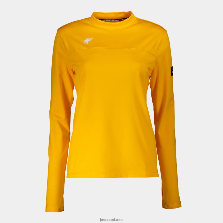 naised pikkade varrukatega särk explorer DJNBH1882 oranž Joma