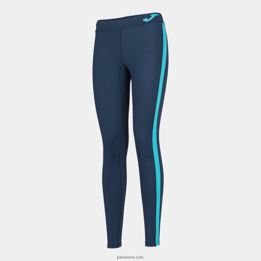 naised pikad sukkpüksid ascona DJNBH2680 tumesinine fluorestseeruv türkiissinine Joma