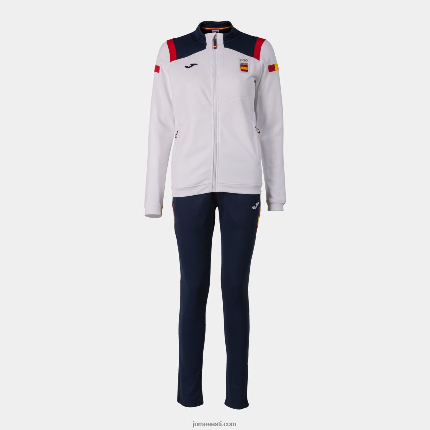 naised spordidress Hispaania olümpiakomitee DJNBH2510 valge Joma