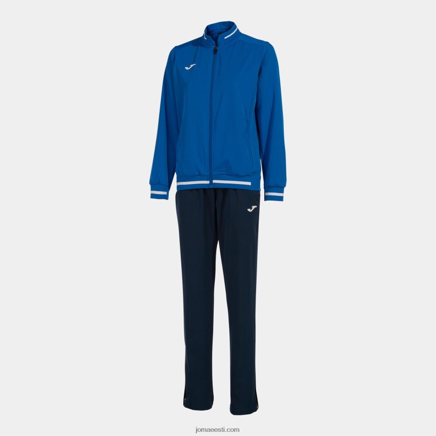 naised spordidress montreal DJNBH1803 kuninglik sinine meresinine Joma