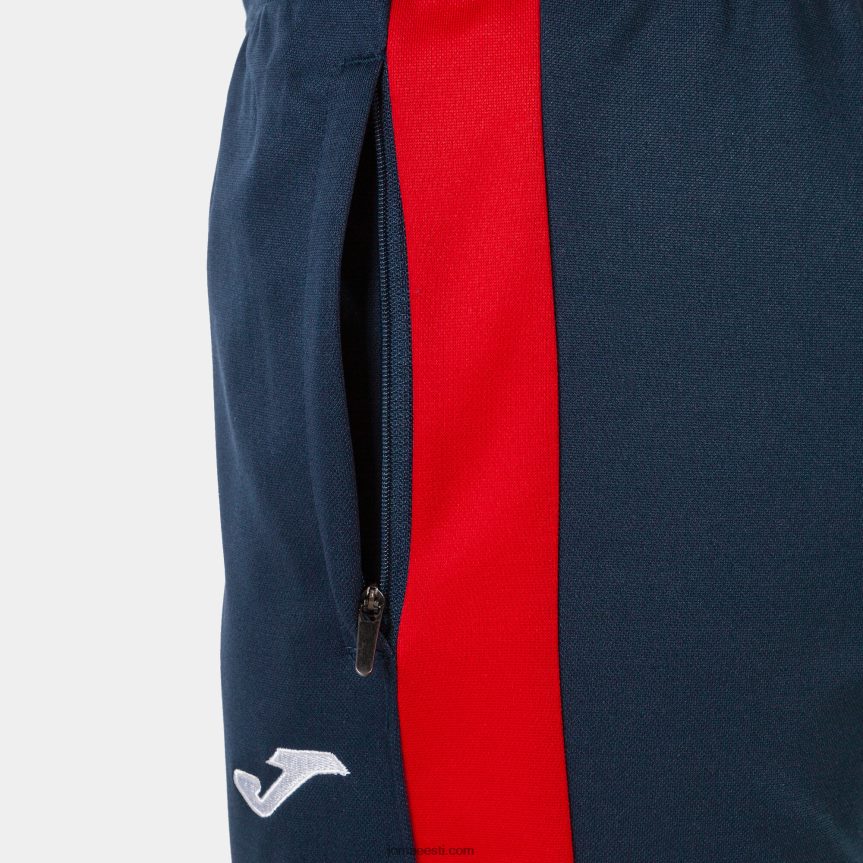 naised spordidressi ökomeistrivõistlused DJNBH2222 punane tumesinine Joma