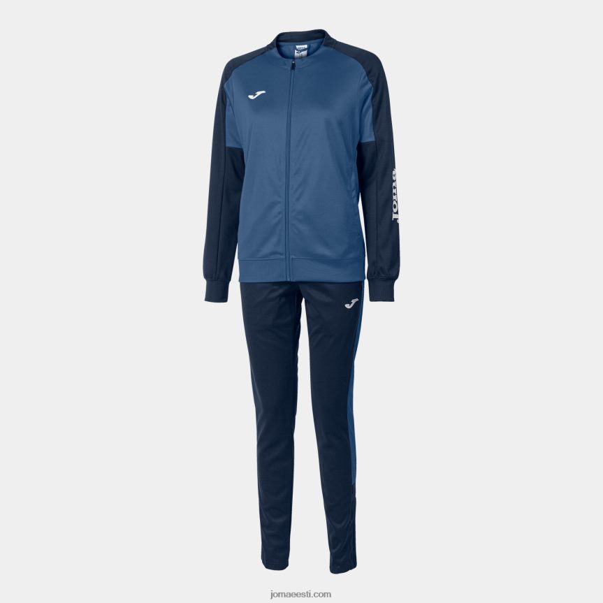 naised spordidressi ökomeistrivõistlused DJNBH3766 sinine tumesinine Joma
