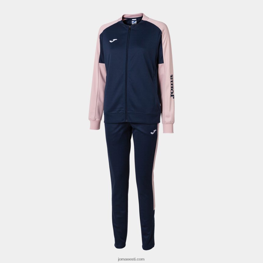 naised spordidressi ökomeistrivõistlused DJNBH3954 tumesinine roosa Joma