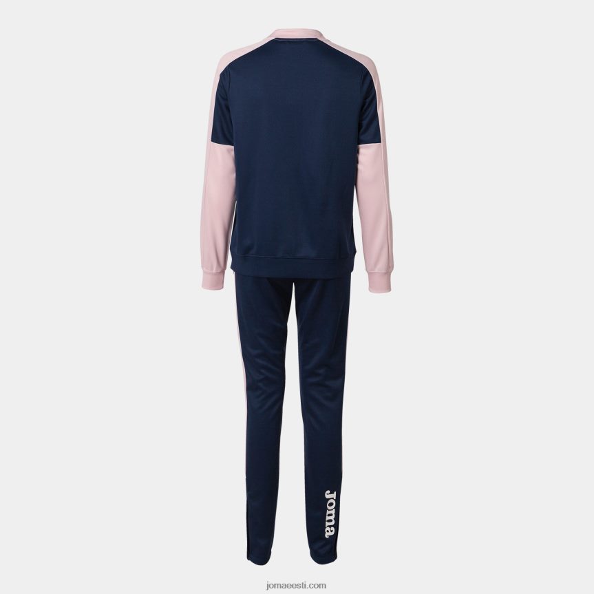 naised spordidressi ökomeistrivõistlused DJNBH3954 tumesinine roosa Joma