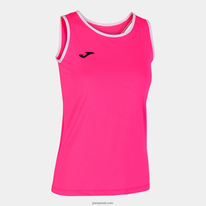 naised paagi ülaosa purunemine DJNBH2106 fluorestseeruv roosa Joma