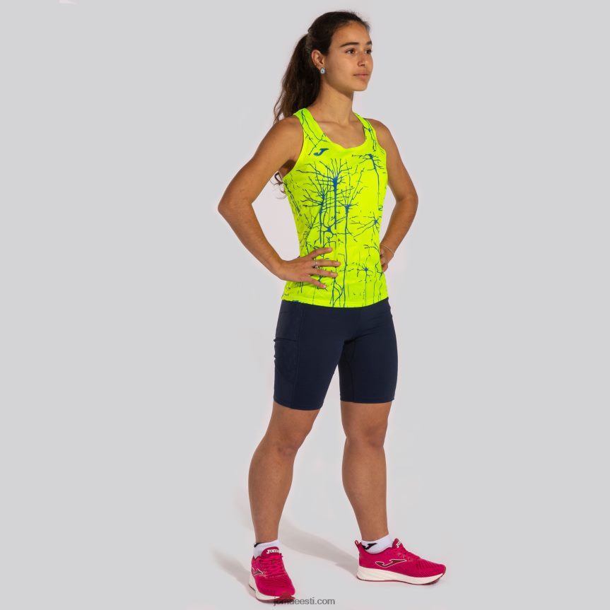 naised tank top eliit ix DJNBH1985 fluorestseeruv kollane Joma