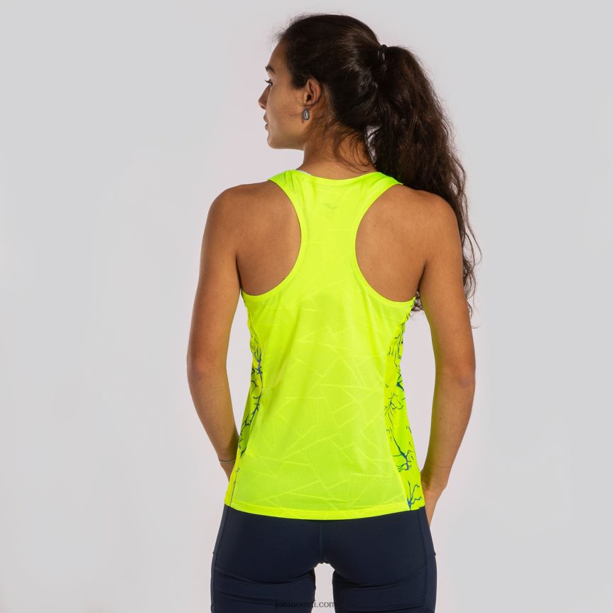 naised tank top eliit ix DJNBH1985 fluorestseeruv kollane Joma